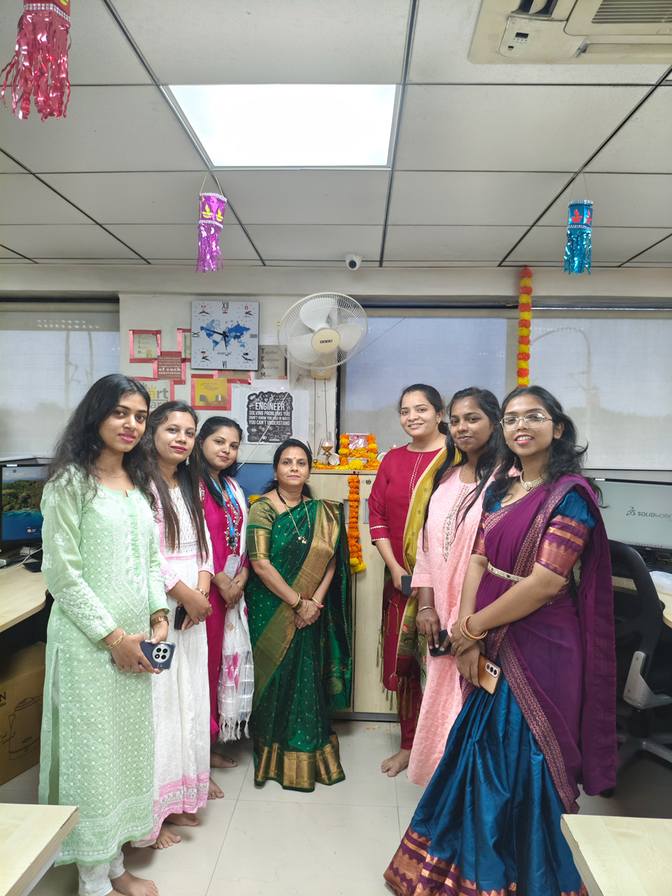 Diwali celebration at Ace Brain